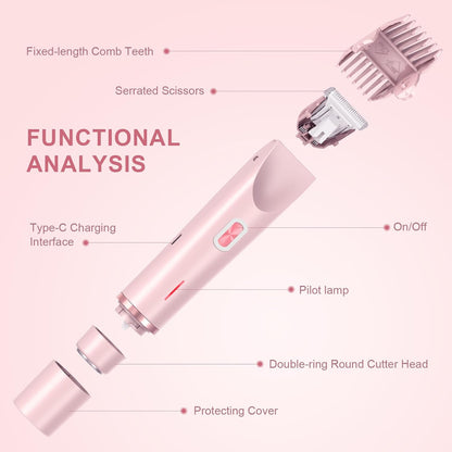 2 in 1 Soft Touch Trimmer & Shaver